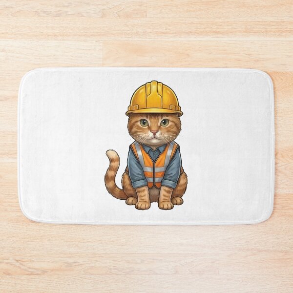 Item preview, Construction Cat designed and sold by k3rstman1.