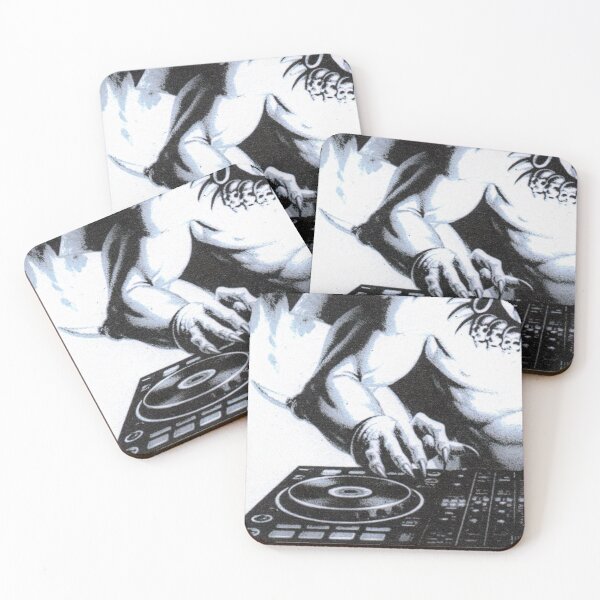 Item preview, Creature at DJ Mixer in Monochrome designed and sold by Adronia.