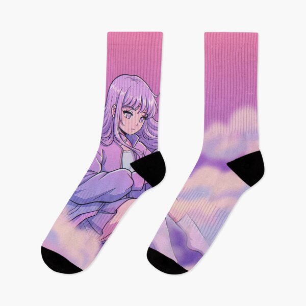 Item preview, Existential Dread Aesthetic - Vaporwave Anime Art designed and sold by Midnight Replay.