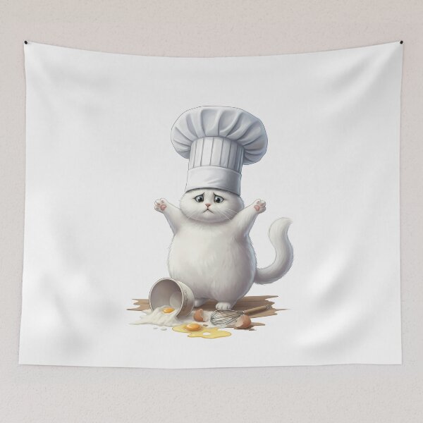 Item preview, Cooking Cat Chef designed and sold by k3rstman1.