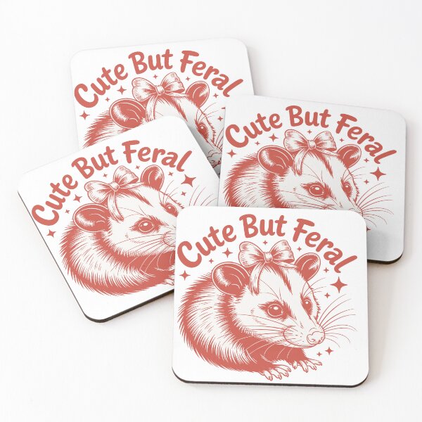 Item preview, Cute but Feral designed and sold by Nicoandtheblood.