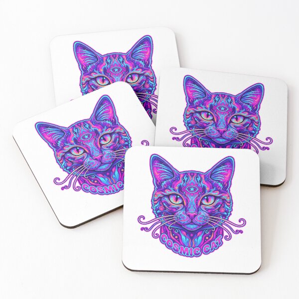 Item preview, Cosmic Cat Psychedelic designed and sold by k3rstman1.