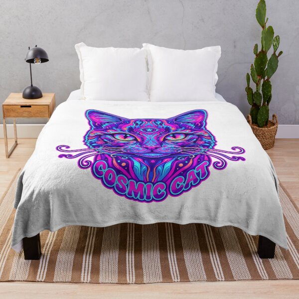 Item preview, Cosmic Cat Psychedelic designed and sold by k3rstman1.