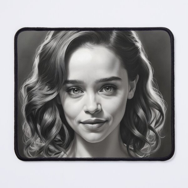 Item preview, Emilia Clarke designed and sold by WorldofCharcoal.