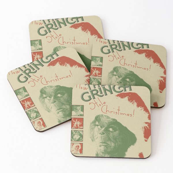 Item preview, Vintage Holiday Character Collage in Red and Green designed and sold by Adronia.