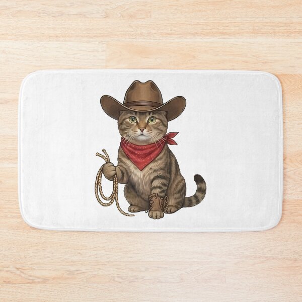 Item preview, Cowboy Lasso Cat designed and sold by k3rstman1.