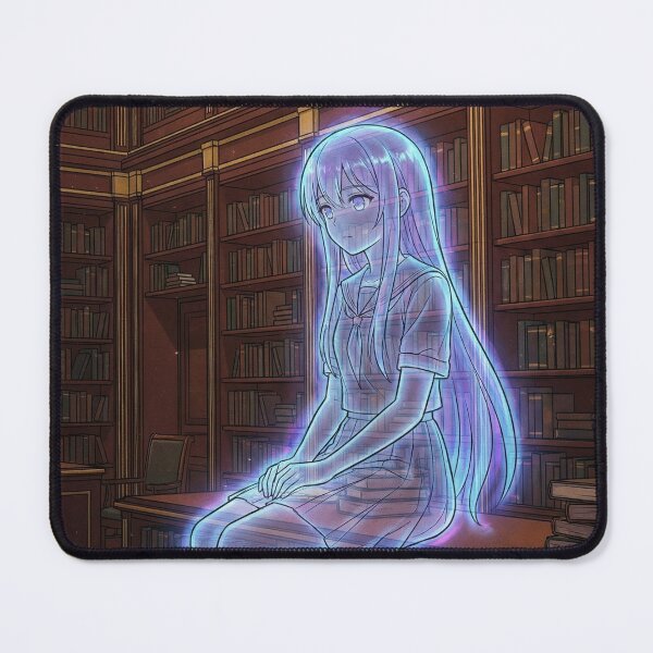 Item preview, Ghost in the Library - Haunted Dark Academia designed and sold by Midnight Replay.