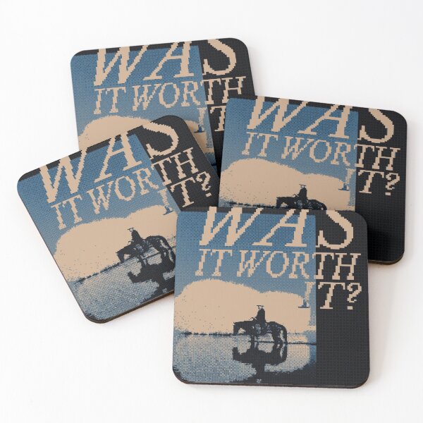 Item preview, Pixel Western Scene with Question Text designed and sold by Adronia.