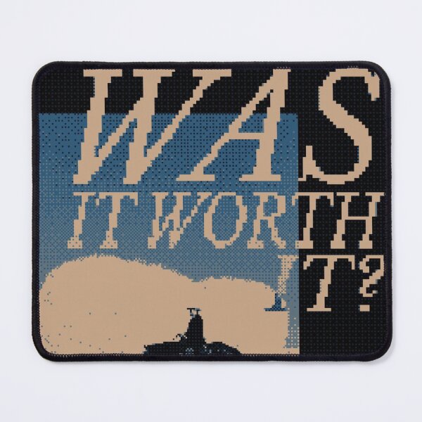 Item preview, Pixel Western Scene with Question Text designed and sold by Adronia.