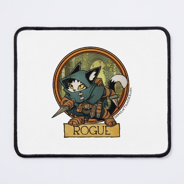 Item preview, Rogue Cat – Fantasy RPG Sneak & Stabber designed and sold by DorksofThunder.