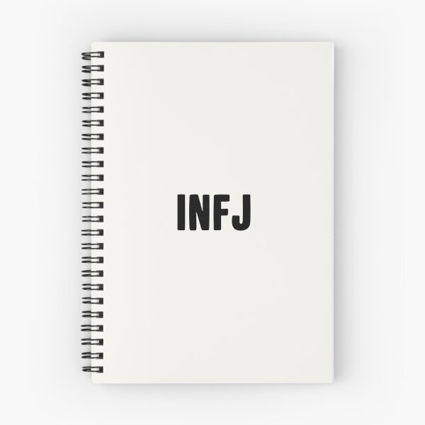 Item preview, INFJ Bold Minimal Typography Design designed and sold by trepiu.