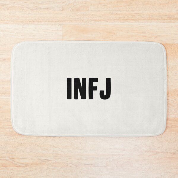 Item preview, INFJ Bold Minimal Typography Design designed and sold by trepiu.