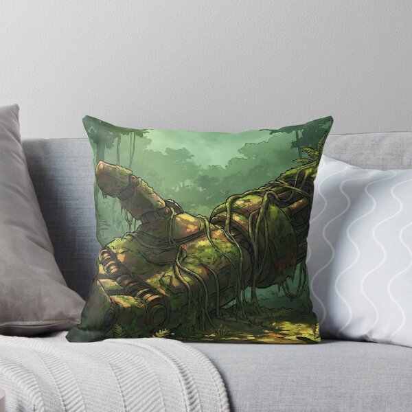 Item preview, Forgotten City of Mechs - Overgrown Robot Jungle designed and sold by Midnight Replay.