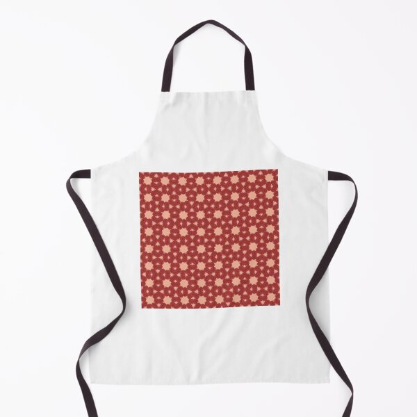 Item preview, Interlocking Red Floral Geometry Seamless Pattern designed and sold by riantifebr.