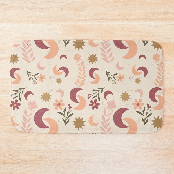 Item preview, Bohemian Moon and Flower Motif - Spirituality and Zen designed and sold by Atelieranthea84.