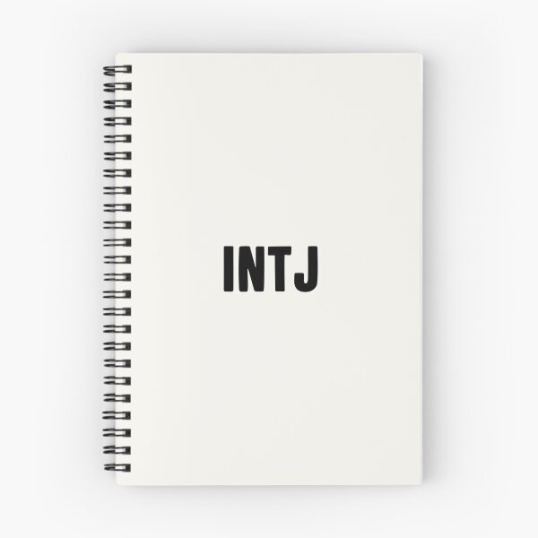 Item preview, INTJ Bold Minimal Typography Design designed and sold by trepiu.
