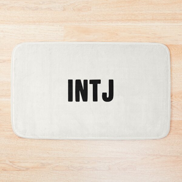 Item preview, INTJ Bold Minimal Typography Design designed and sold by trepiu.