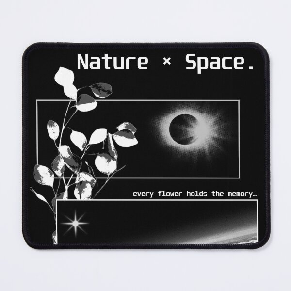 Item preview, Nature x Space - aesthetic poster designed and sold by pollysann.