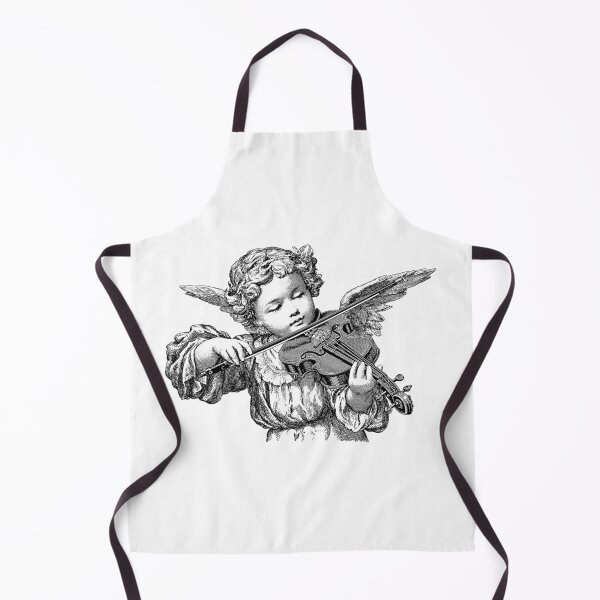 Item preview, The Musical Angel - Vintage Etching designed and sold by StickerBuild07 .