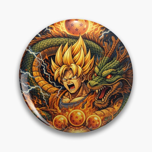 Item preview, Legendary Warrior – Supercharged Anime Power Design designed and sold by Ayham015.