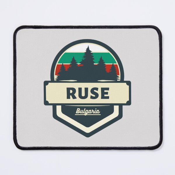 Item preview, Ruse Bulgaria Retro Vintage Badge designed and sold by World Designs.