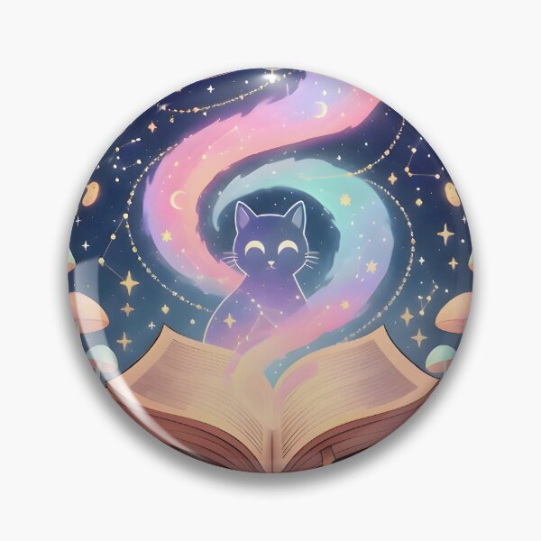 Item preview, Celestial Cat Spells - Magical Kitten & Ancient Grimoire designed and sold by ArtCrafter13.