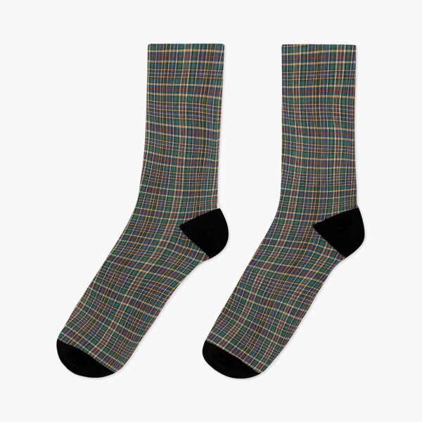 Item preview, Distressed Vintage-Effect Retro Plaid Pattern in Blue designed and sold by SamJanner.