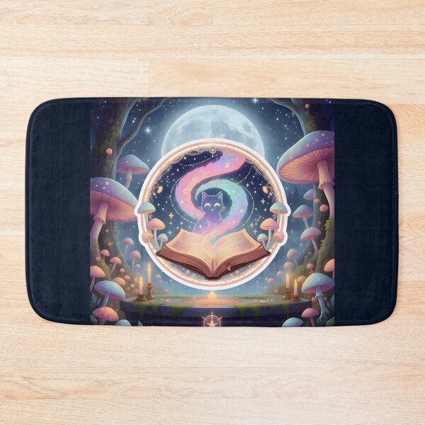 Item preview, Celestial Cat Spells - Magical Kitten & Ancient Grimoire designed and sold by ArtCrafter13.