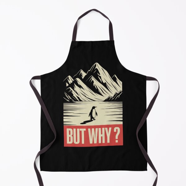 Item preview, Penguin But Why Head Towards The Mountains Penguins Meme designed and sold by ZACK ART.