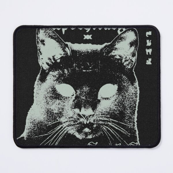 Item preview, Occult Cat Graphic with Typographic Header designed and sold by Adronia.