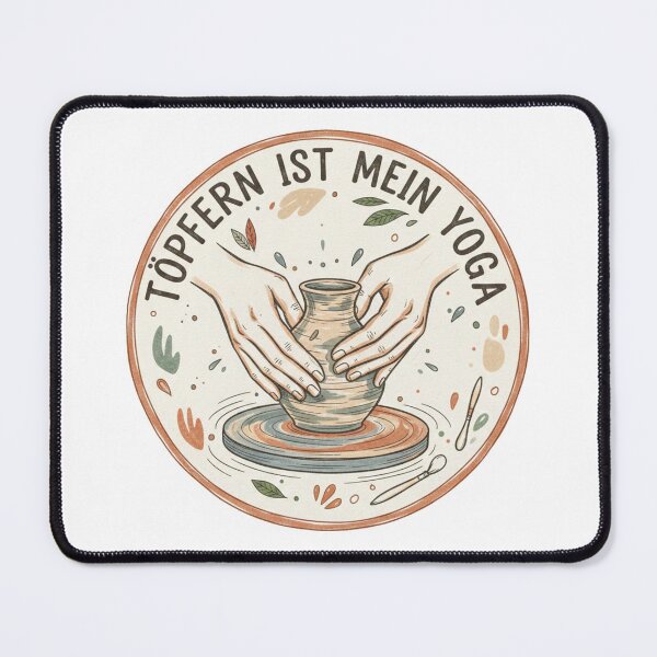 Item preview, Pottery is my yoga designed and sold by marvin06pod.
