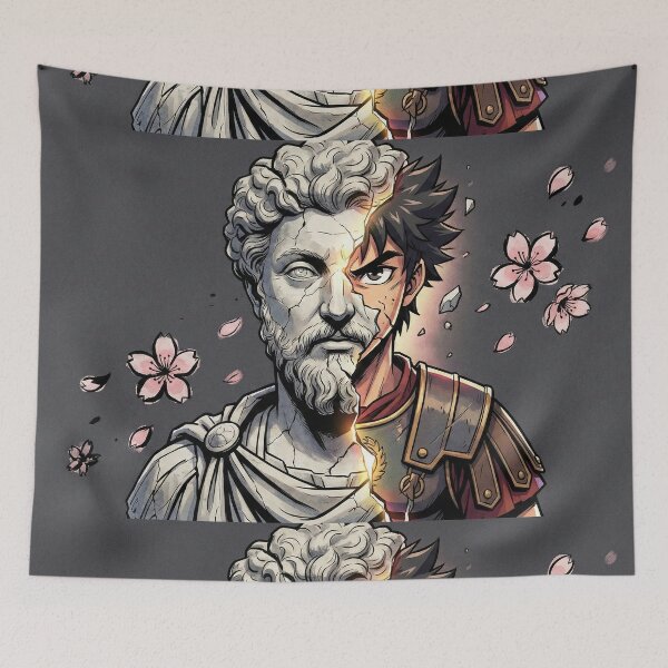 Item preview, Marcus Aurelius Stoic Transformation - Anime Style designed and sold by Day Dreamer.