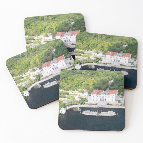 Item preview, Vizcaya Museum and Gardens - Aerial View designed and sold by Kasia Design.