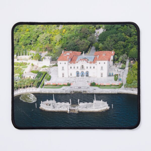 Item preview, Vizcaya Museum and Gardens - Aerial View designed and sold by Kasia Design.