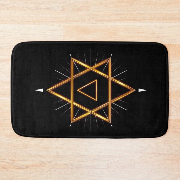 Item preview, Confidence Boosting – Golden Sacred Geometry Star | ArtivaNest Divine Strength Design designed and sold by ArtivaNest.