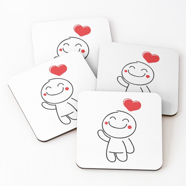 Item preview, Heartfelt Emoji of Love and Affection designed and sold by Minimal_Designs.