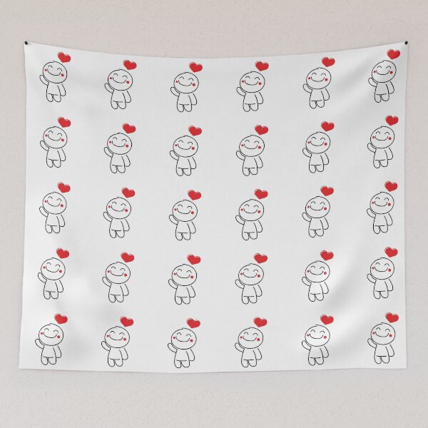 Item preview, Heartfelt Emoji of Love and Affection designed and sold by Minimal_Designs.
