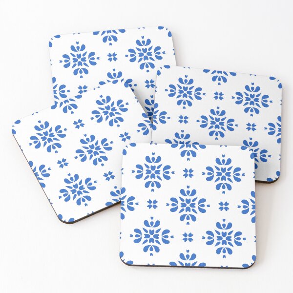 Item preview, Portuguese azulejo tiles, Blue Mediterranean Ceramic designed and sold by CHERRY--SHOP.