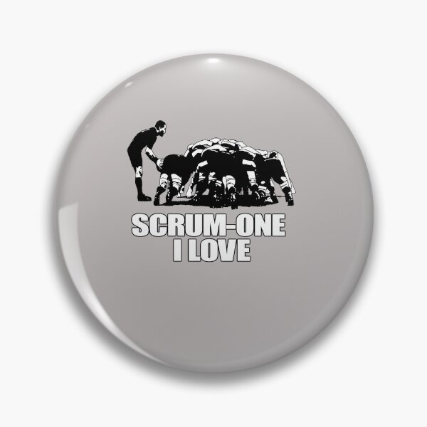 Item preview, Scrum One I Love Rugby Valentine designed and sold by taiche.