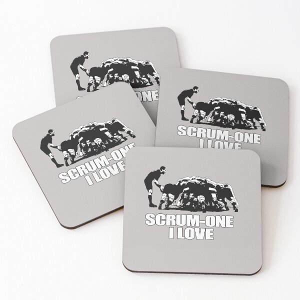 Item preview, Scrum One I Love Rugby Valentine designed and sold by taiche.