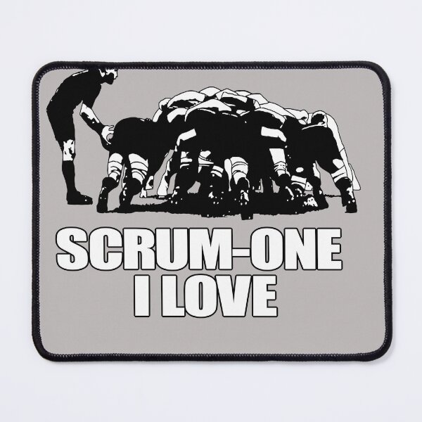 Item preview, Scrum One I Love Rugby Valentine designed and sold by taiche.
