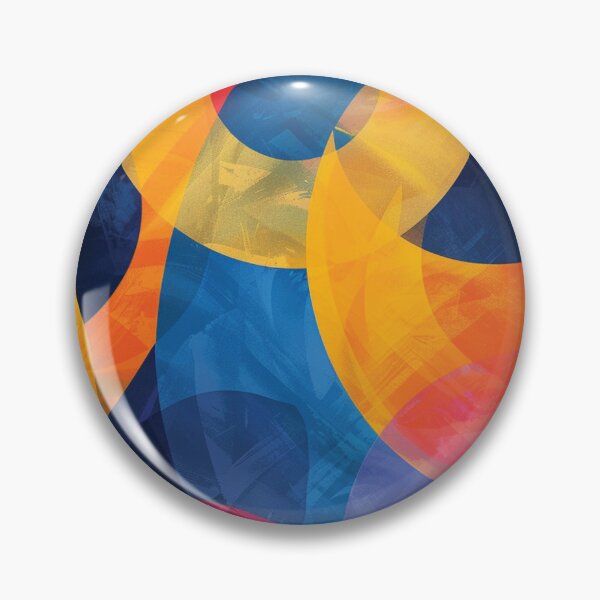 Item preview, Vibrant Abstract Overlapping Colorful Circles Art designed and sold by DGtaLrtcom.