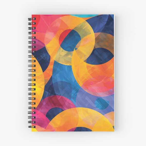 Item preview, Vibrant Abstract Overlapping Colorful Circles Art designed and sold by DGtaLrtcom.
