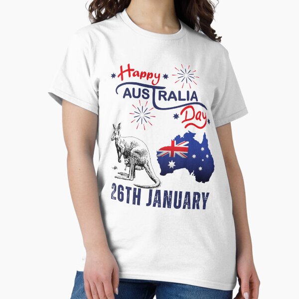 T-shirt Graphique Australie – Planche De Surf, Homme Taille M (roorock)