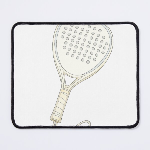 Item preview, Minimalist Padel Racket – Sports Line Art Illustration designed and sold by DrizzyV.