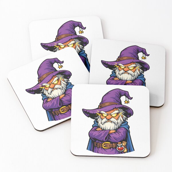 Item preview, Grumpy Wizard Mood designed and sold by Signal and Ink.