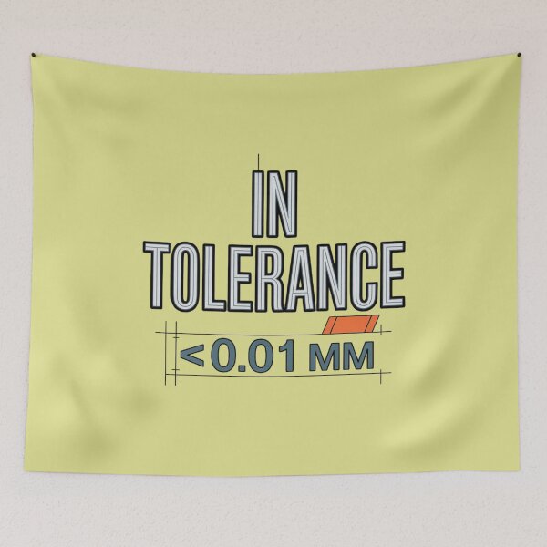 Item preview, In Tolerance – Mechanical Engineering Precision Design designed and sold by Timeless Design.