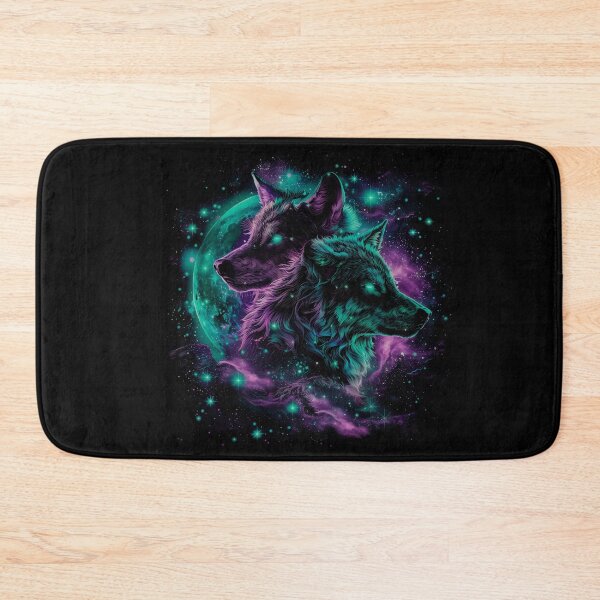 Item preview, Wolf Spirit Galaxy Art – Mystical Fantasy Animal Design designed and sold by PSYNOVA.