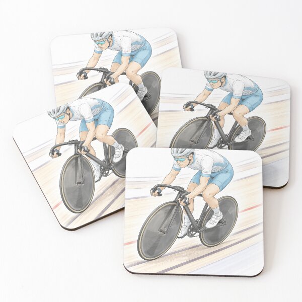 Item preview, Track Cyclist – Minimalist Sports Illustration in Line Art designed and sold by DrizzyV.