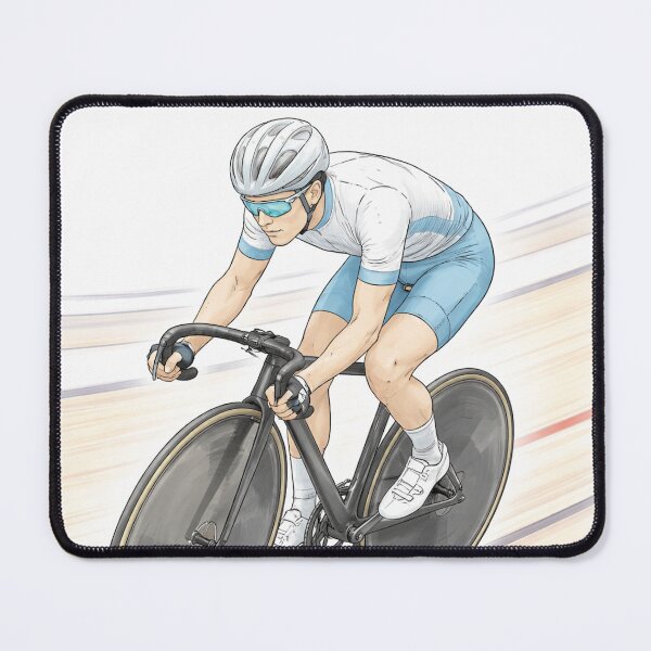 Item preview, Track Cyclist – Minimalist Sports Illustration in Line Art designed and sold by DrizzyV.